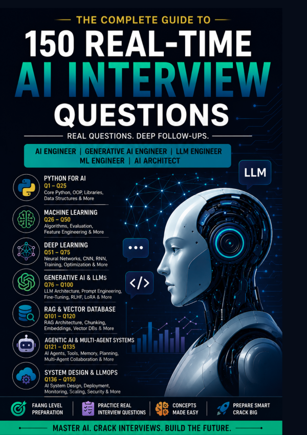 150 Real-Time AI Interview Questions